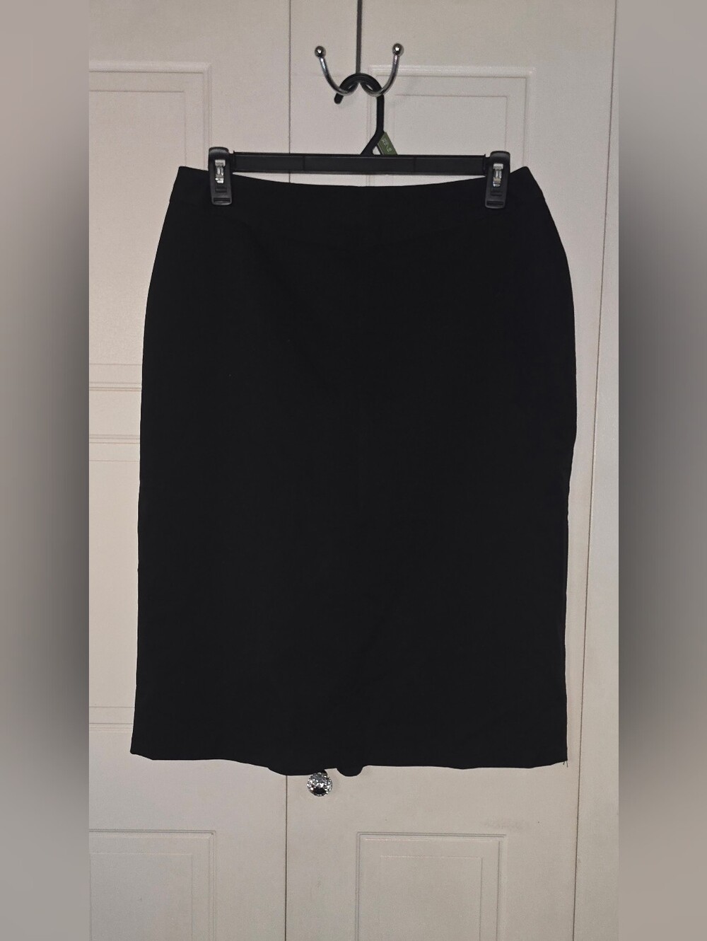 Jaclyn Smith Black Pencil Skirt - Sleek Workwear - Size 12 - Large